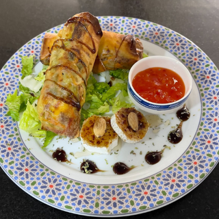 Rollitos De Carne Picada Con Verduras Y Queso