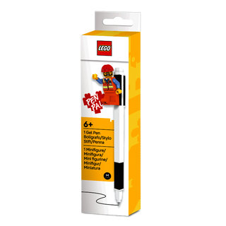 Pix cu gel LEGO negru - Minifigurina - 53703