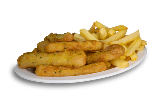 Plato Combinado De Palitos De Pescado (8 Uds.)