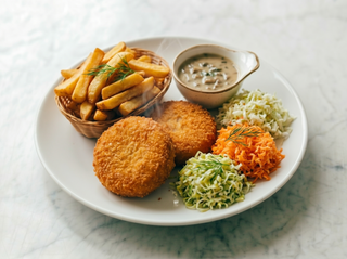 Panierowany ser camembert