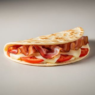 Pancetta, affumicato e pomodoro