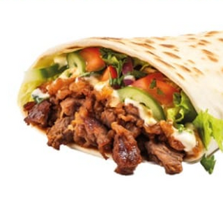 Piadina kebap maxi