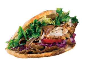Panino kebab misto