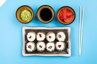 Роллы "Унаги темпура"