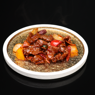 44. Ternera con salsa picante 