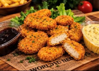 Пилешки хапки порция 200г