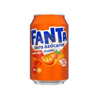 Fanta Naranja, Lata 33 cl