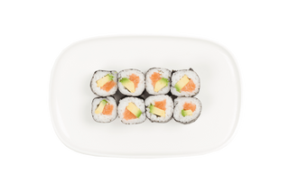 Maki Salmón Y Aguacate(8u