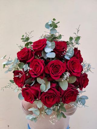 Bouquet 12 Rose Rosse