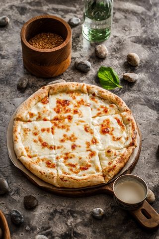 "Патыр нан" с сыром.