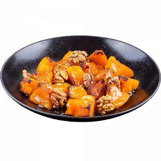 Печена тиква с мед и орехи (280г)