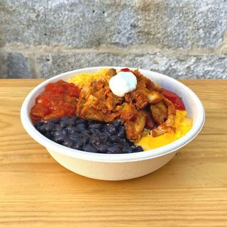 Bowl de Pollo Tex-Mex (ligeramente Condimentado