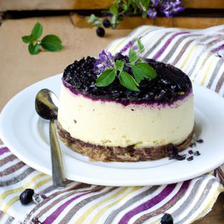 Cheesecake mirtilli