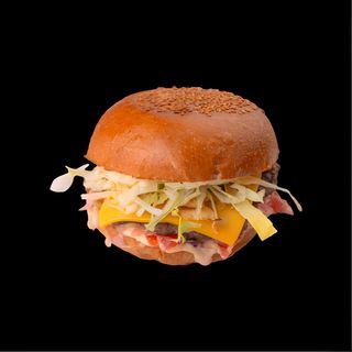 КЛАССИЧЕСКИЙ СЫРНЫЙ БУРГЕР  	310 гр