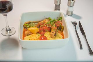 Saramura de crap cu mamaliguta