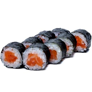 Маки з лососем (120г/8шт)