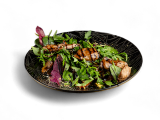 Салат теплий з телятиною (380г)