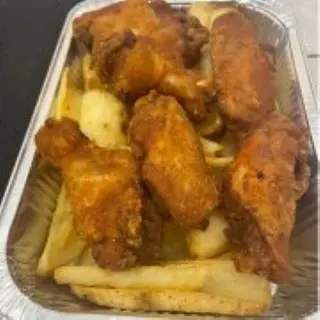 Alette e fusi di pollo