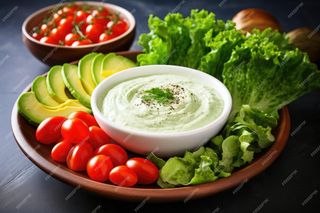 Domaćinski miks premaza i salata