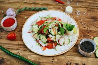 Свежий салат