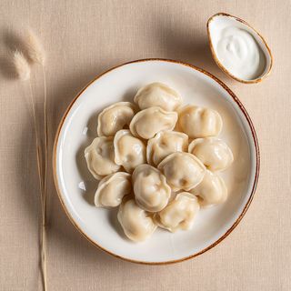 Пельмешки зі свининкою та яловичинкою