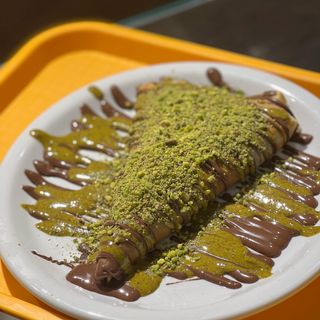 Crêpe Pistachio