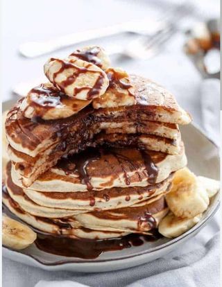 Pancake Avec Nutella banane