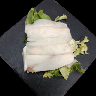 Sashimi de pez mantequilla