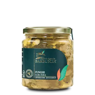 CHAMPIGNONS A L'HUILE D'OLIVE 280Gr BARBUSCIA