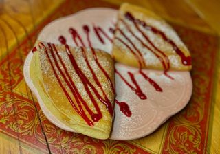 სამარხვო კრეპები ჯემით