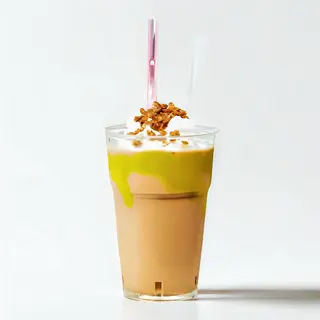 Frullato - Banana e kiwi (16 oz.)