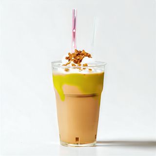 Frullato - Banana e kiwi (16 oz.)