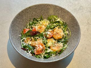 Салат з креветками (160g)