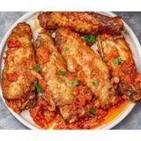 Peppered turkey wings