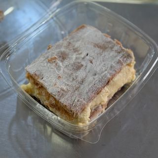 Milhoja de crema