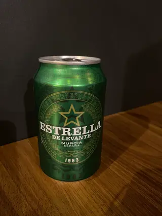 Cerveza Estrella Lata (330 Ml.)