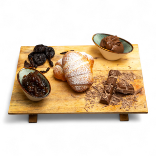 Kiflice sa suvim šljivama i čokoladom