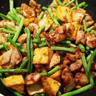 Pollo Al Estilo Tailandés 