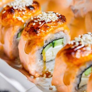 Запеченные роллы "Поцелуй гейши"