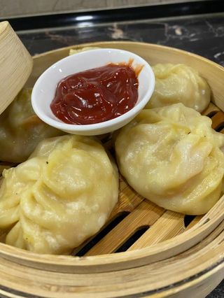 Манты с картошкой