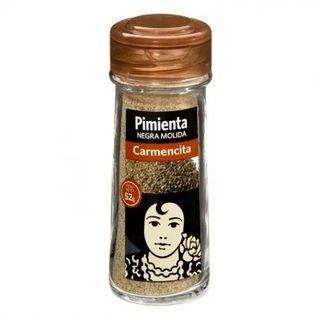 Pimienta Negra Molida Carmencita 52 Gr.