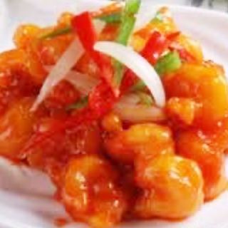 73. Gamberi in salsa agrodolce