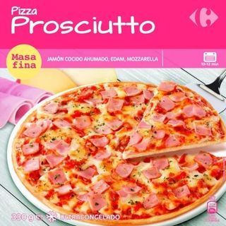 Pizza Prosciutto Carrefour 330 Gr.