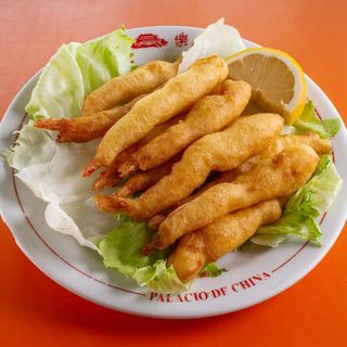 58. Langostinos fritos