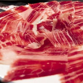 Ibérico Cebo Campo 75% Cortado A Mano (110 gr aprox)