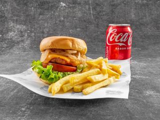 Menú Chicken Cheeseburger