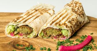 Falafel lavaş