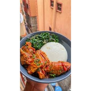 Chicken Wet Fry Ugali