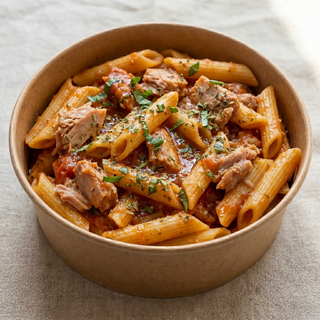 Pâtes au thon et sauce tomate