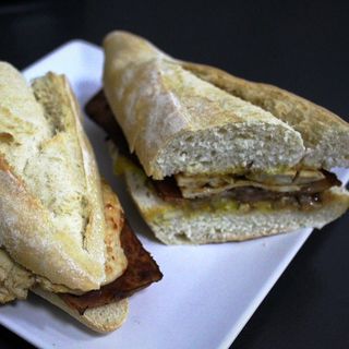 Bocadillo de pollo loco